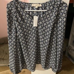 Ann Taylor loft large blouse